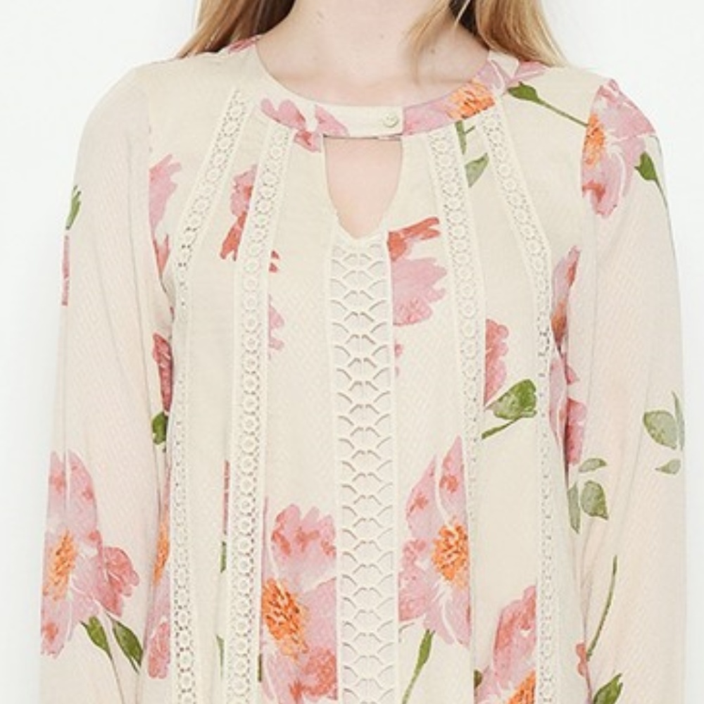 Dress Floral Print Dress Tunic dresses - Picture 4 of 4